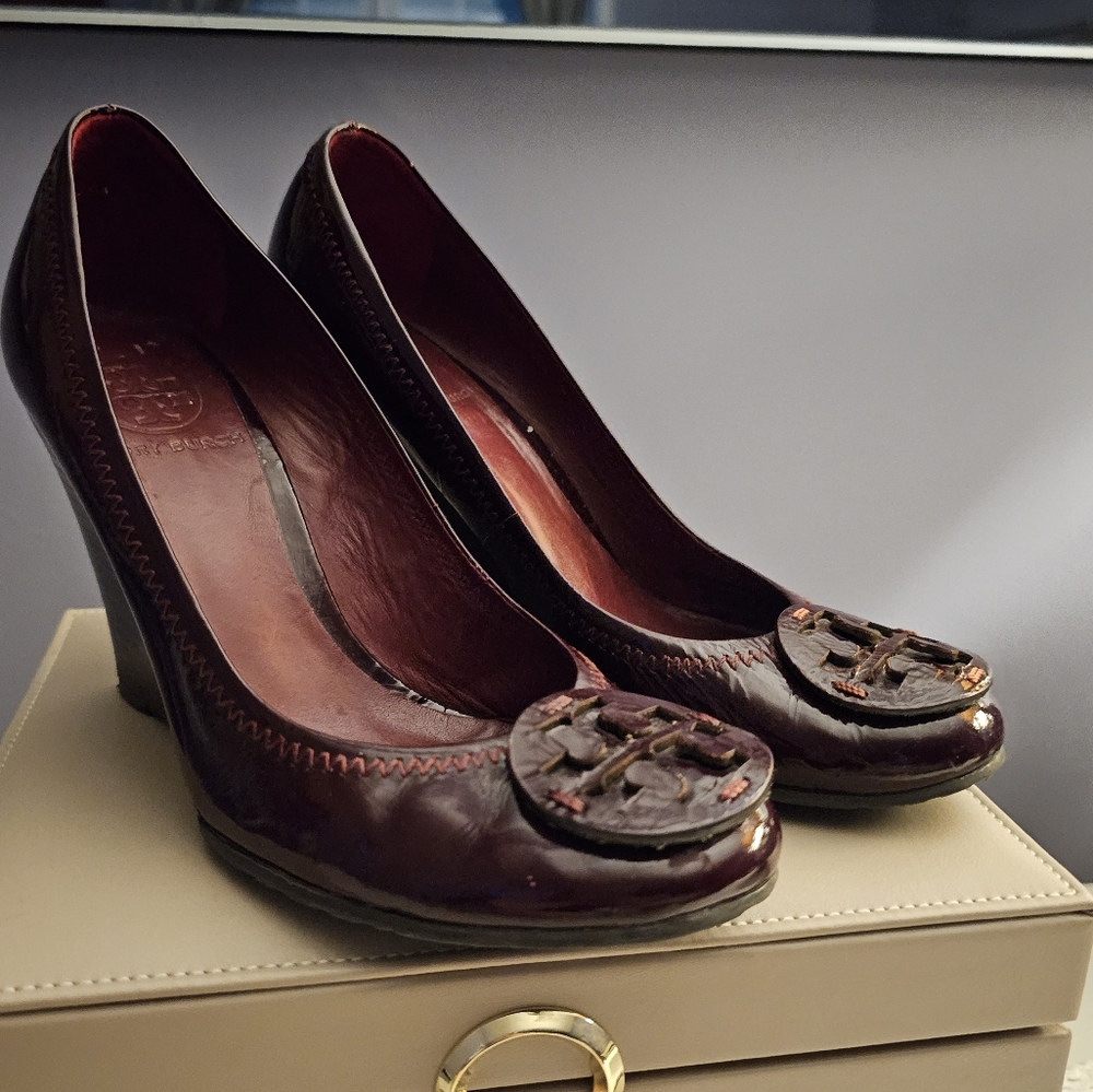 Tori Burch wedge heels